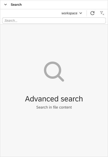 Search view